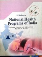 national health programs of india j kishore
